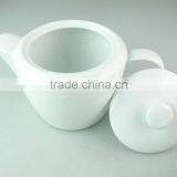 Stock White Porcelain Tea Pot With Very Cheap Price thumbnail-2