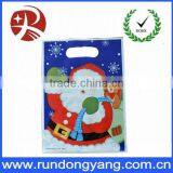 Custom Printed Plastic Die Cut Christmas Gift Bags thumbnail-1