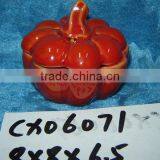 Pumpkin Candle House-candle Holder-plating Porcelain-ghost Deco thumbnail-1