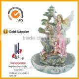 22" Hot Sale Water Fountian Dolphin Fountain for Home Decor thumbnail-6