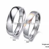 Factory New Design Cheap Wholesale Men 316l Surgical Stainless Steel Ring thumbnail-5
