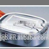 Winolaz High Quality Stainless Steel Lunch Box Mess Tin thumbnail-4