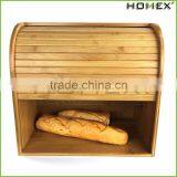 Bamboo Bread Storage Box/bread Bin Homex-BSCI thumbnail-1