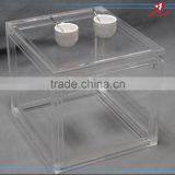 Factory Wholesale Plexiglass Console Table,clear Glass Console Table thumbnail-3