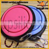 3-Quart Silicone Collapsible Washing up Bowl With Buckle thumbnail-2