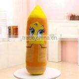 New Products Funny Long Crayon Bolster Cushion Custom Shaped Head Rest Neck Support Long Body Pillow Made in China thumbnail-3