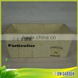 Fashionable Decorative Hand Craft Retangle Basket Wood/Wooden Planter thumbnail-6