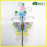 YS15371garden Decoration Shepherd Hook With Butterfly for Garden Decor thumbnail-1