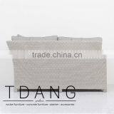 Watson Right Hand Wicker Bench - Vietnam Patio Furniture - Poly Rattan Furniture thumbnail-4