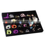 24 Lattice Velvet Jewelry Tray Ring Tray Necklace Holder thumbnail-1