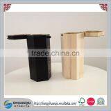 Unique Paulownia Wood Lacquered Single Wooden Wine Box thumbnail-1