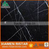 Nero Oriental black marble tile and slab