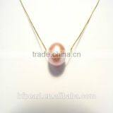 10mm Pink Round Pearl Pendant Designs thumbnail-1