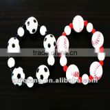 promotional football bead bracelet