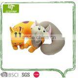 Hot Sale New Design Animal Shape Memory Foam Beads Pillow Neck Pillow for Travel thumbnail-1