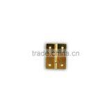 Fine And Delicate Small Solid Brass Jewelry Box Hinges / 19mm Wooden Box Brass Small Hinge thumbnail-1