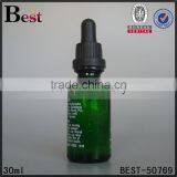 15ml30ml Cosmetic Glass Bottle With Dropper Perfume Child Proof Cap Cosmetic Glass Bottle With Dropper Screen Printing Wholesale thumbnail-1