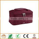 Two Step Cosmetic Case Red thumbnail-1