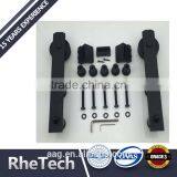 2016 Hot Sale Carbon Steel Wooden Sliding Door Roller Track Guide and Door Stop for Wooden Sliding Door thumbnail-1