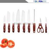 New 2016 Household Stainless Steel Double Steel Kitchen Knife Head 12 PCS thumbnail-3