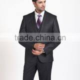 Stripe Notch Lapel 3pcs Business Suits for Man/ Suit Men thumbnail-2