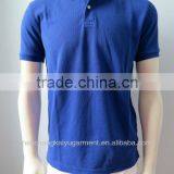Mens Blue Modern Pique Polo Shirt in Nanchang thumbnail-1