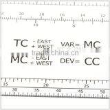 Kearing Brand Rotating Flight Navigation Plotter for Pilot Training # KCNP-1 thumbnail-5