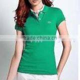 Women Polo Shirt, Short Sleeve, 100% Polyester thumbnail-2