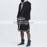 Custom Elastic Waist Gym Striped Basketball Jogger Wholesale Mens Sweat Crossfit Harem Sweat Shorts Pants thumbnail-4