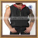 Custom Men's Sleeveless Hoody thumbnail-1