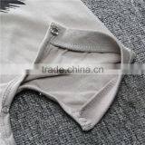 2017 Grey Black Baby Boys Night Wear Romper Newborn Baby Boy Clothes thumbnail-6