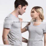 Custom Plain no Brand Couple T-shirt thumbnail-3