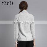 Winter Women Turtleneck After Short Before Long Cashmere Sweater thumbnail-3