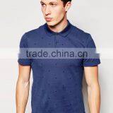 2015 Fashion Comfortable Short Sleeve Slim Fit Polo Shirt thumbnail-2