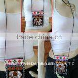 Thai Elephant Cotton HMONG Hill Tribe Shoulder Bag Cross Body Bag EB-S thumbnail-1