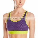 Womens' Sports Wear Mesh Best Yoga Bra Sports Yoga Wear Fitness Bras thumbnail-2