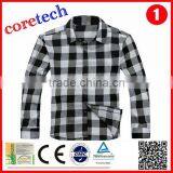 Hot Sale Popular Cotton Wholesale Plaid Flannel Shirt Factory