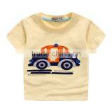 100% Cotton Soft and Comfortable Fashion Summer Boys Kids T-shirts Design thumbnail-5