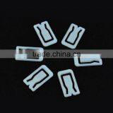 3.4*1.9*0.25cm PS White Square Shape Plastic Clip for Garment Accessory thumbnail-3