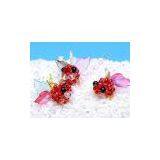 Handmade Beaded Goldfish Crystal Animal Charm Cell Phone Ornament thumbnail-3