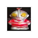 Custom Robot Shaped PVC Material, Color Change LED Flashing Keychain for Holidays Gifts