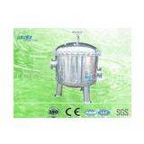 4 Inch Stainless Steel Vegetable Oil / Milk Bag Filter For Water Treatment