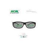 PC Frame Reusable Passive Circular Polarized 3d Glasses For 3D 4D 5D 6D 7D Movies