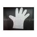 Medium LDPE Polyethylene Gloves / Disposable Food Handling Gloves