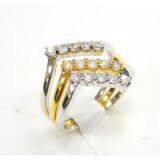 Sterling Silver CZ Ring With Cubic Zirconia Stone thumbnail-1