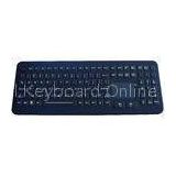 IP65 dynamic rate industrial pc keyboard with sealed rubber touchpad