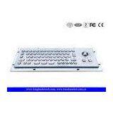 Customizable Compact Small Kiosk Industrial Keyboard With Optical Trackball
