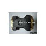 VGA to DVI Adapter, DVI(24+5) Female to HD 15 Male(VGA) Adapter thumbnail-1