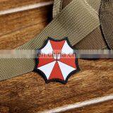 Professional Eco-Friendly Custom Design Rubber Silicone Logo Patches Plastic Shoe Patch