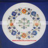 Round Marble Inlay Plate Whole Seller